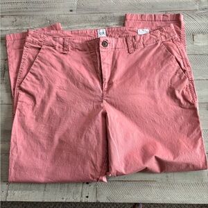 GAP Coral Cropped Pants